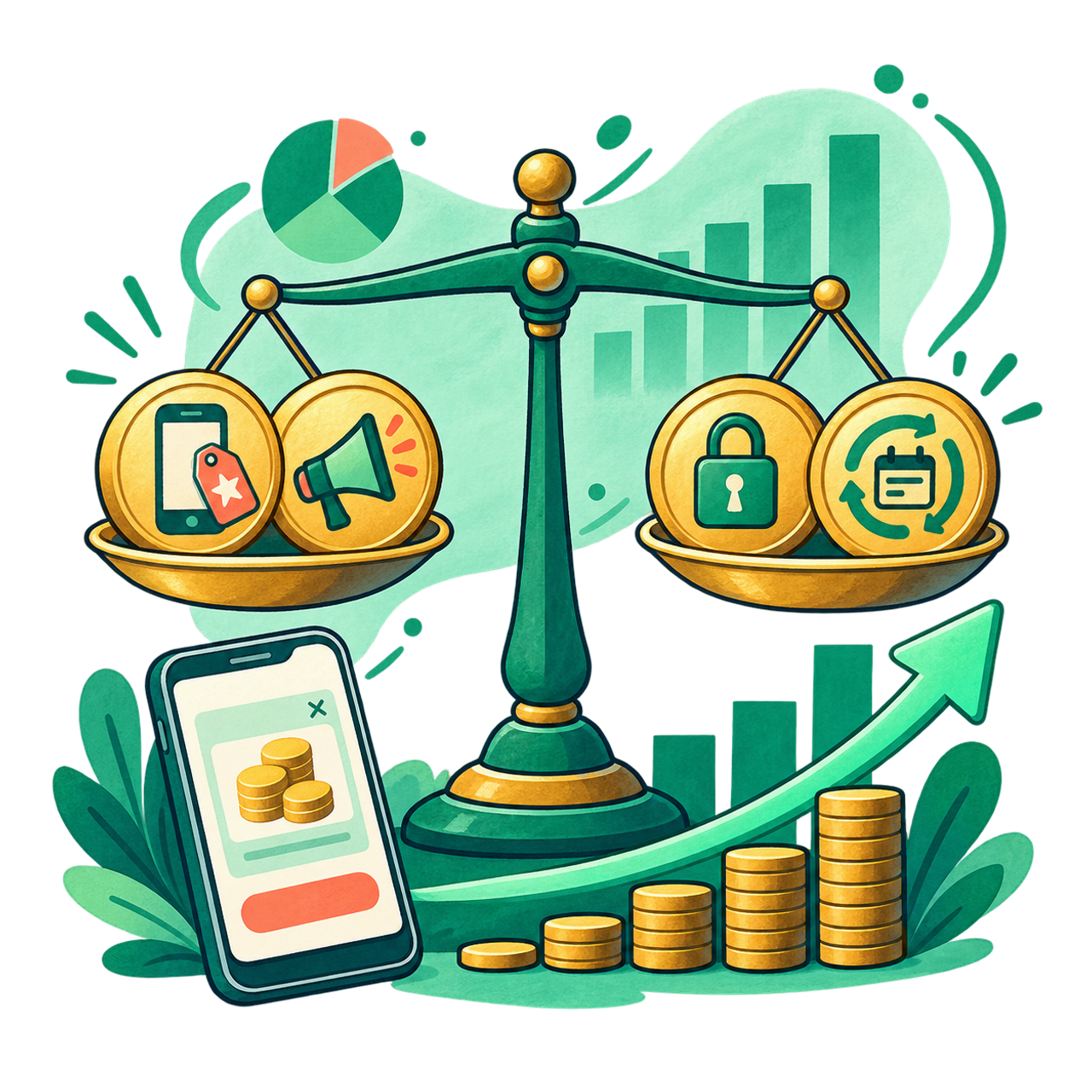 Confronto tra i modelli di revenue per app mobile