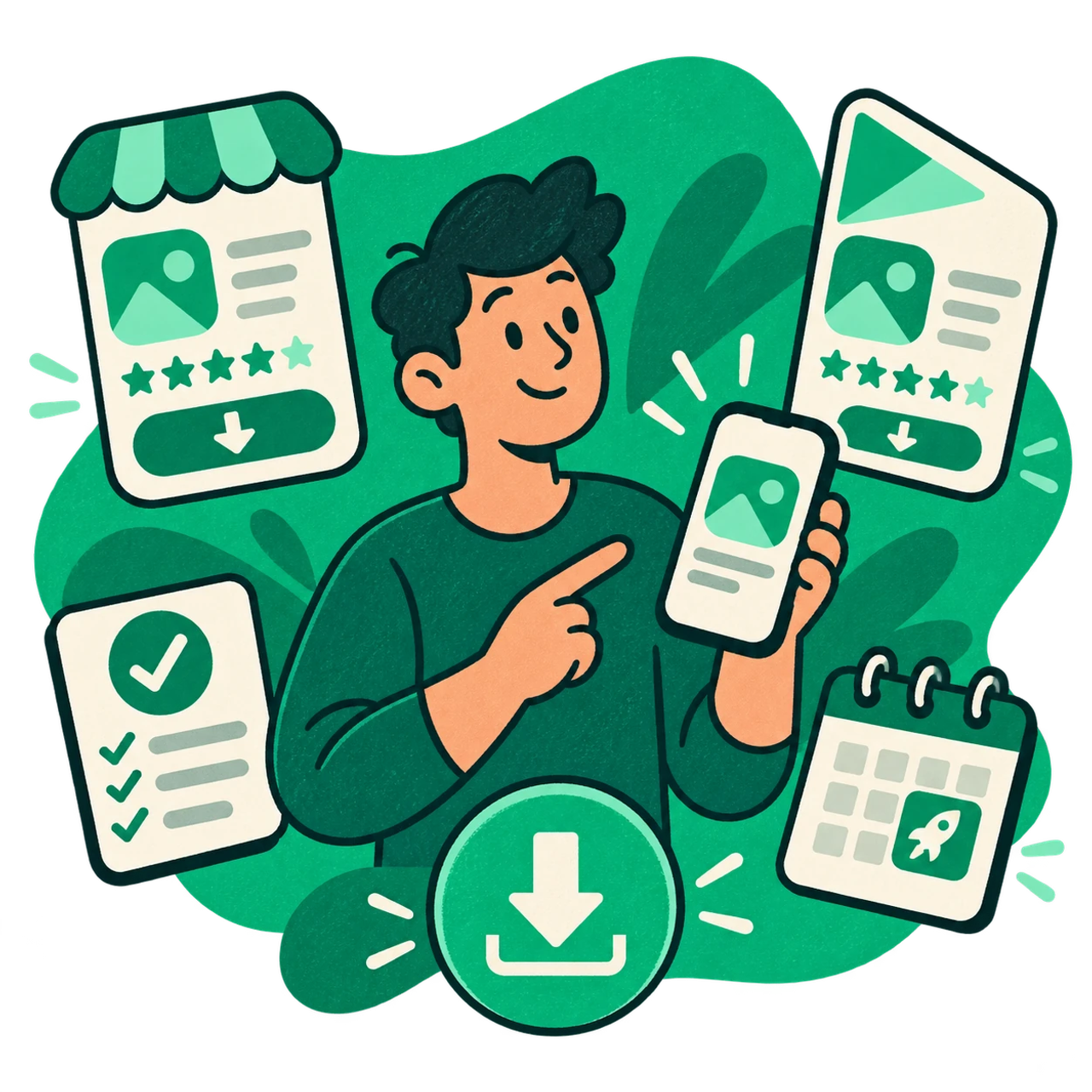 Gestione delle commissioni store e pubblicazione su App Store e Google Play