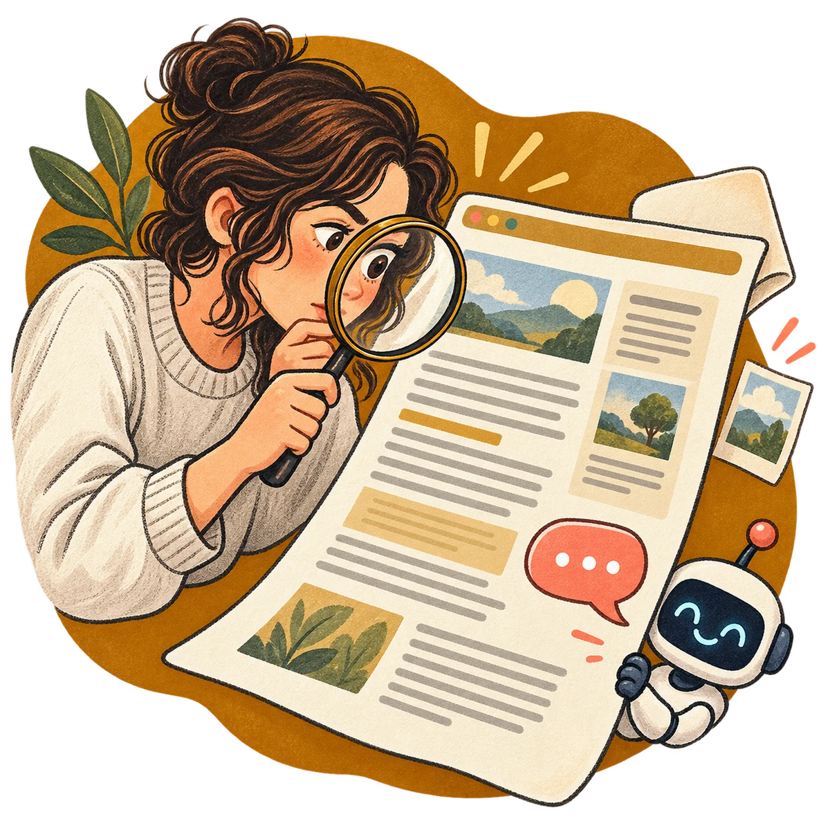 Cosa vede Google di un widget chatbot