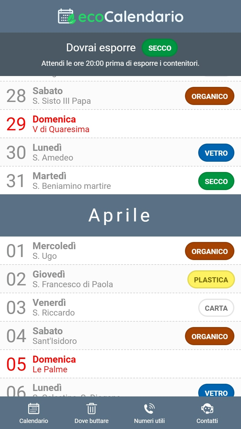ecoCalendario — foto 2