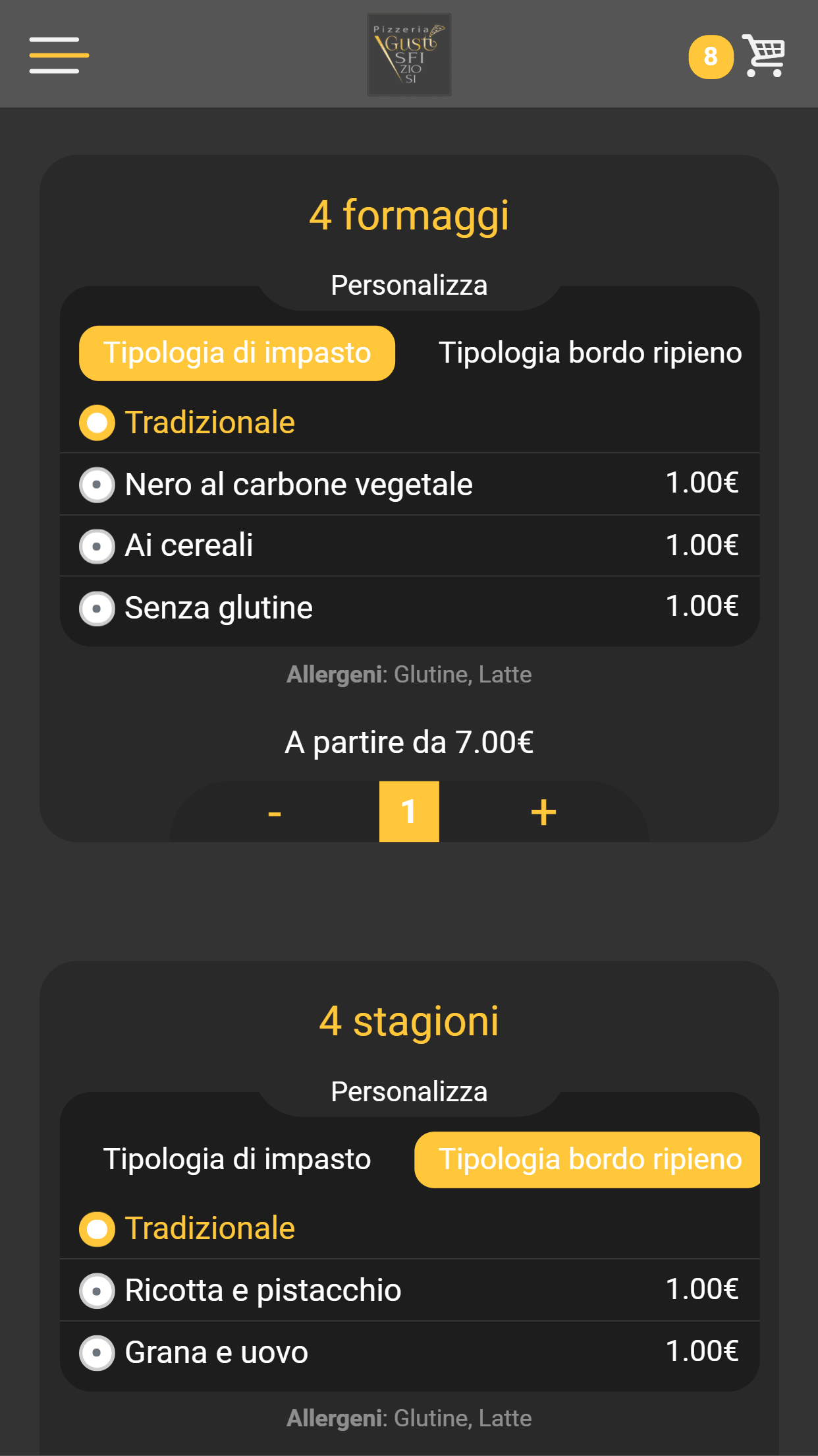 Gusti Sfiziosi — app — foto 3