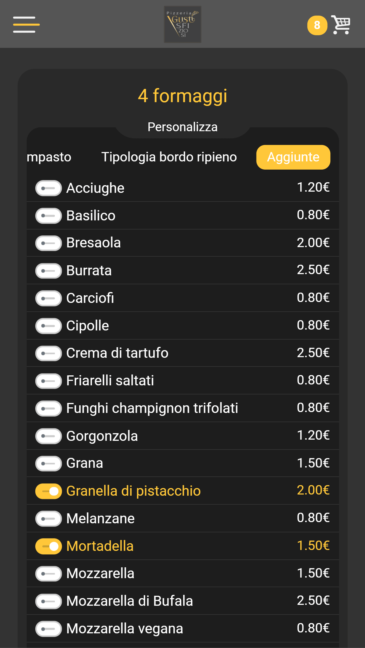 Gusti Sfiziosi — app — foto 4