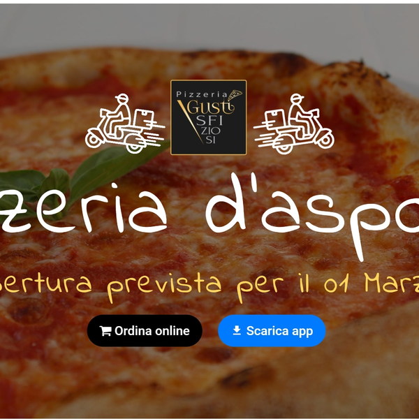 Gusti Sfiziosi — sito — progetto Contat