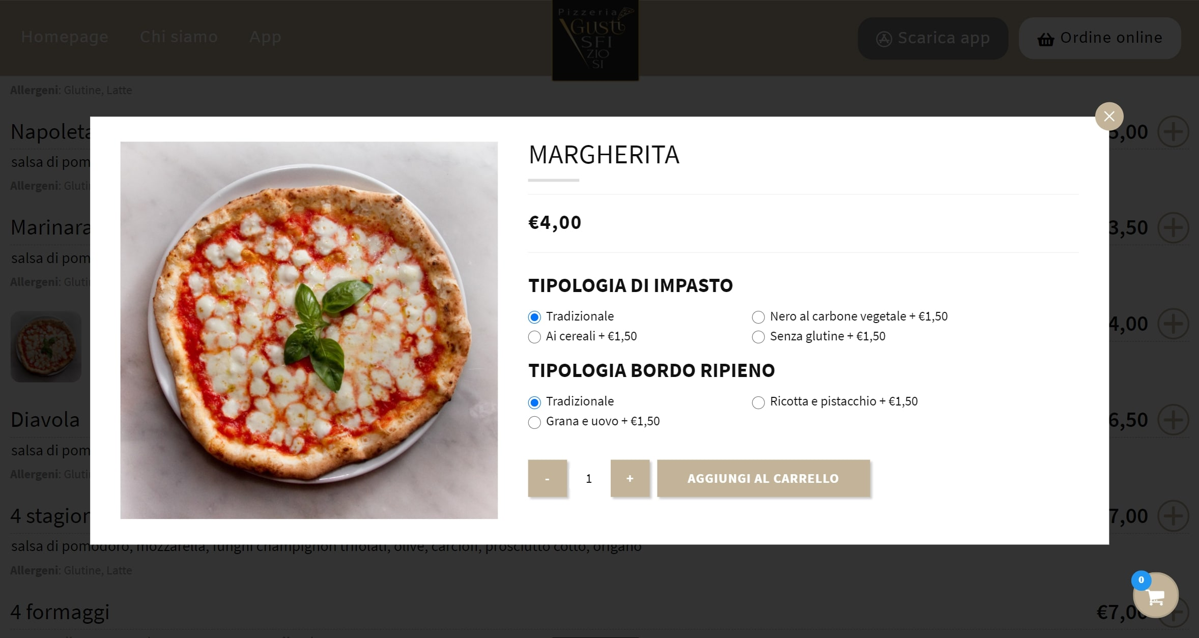 Gusti Sfiziosi — sito — foto 3