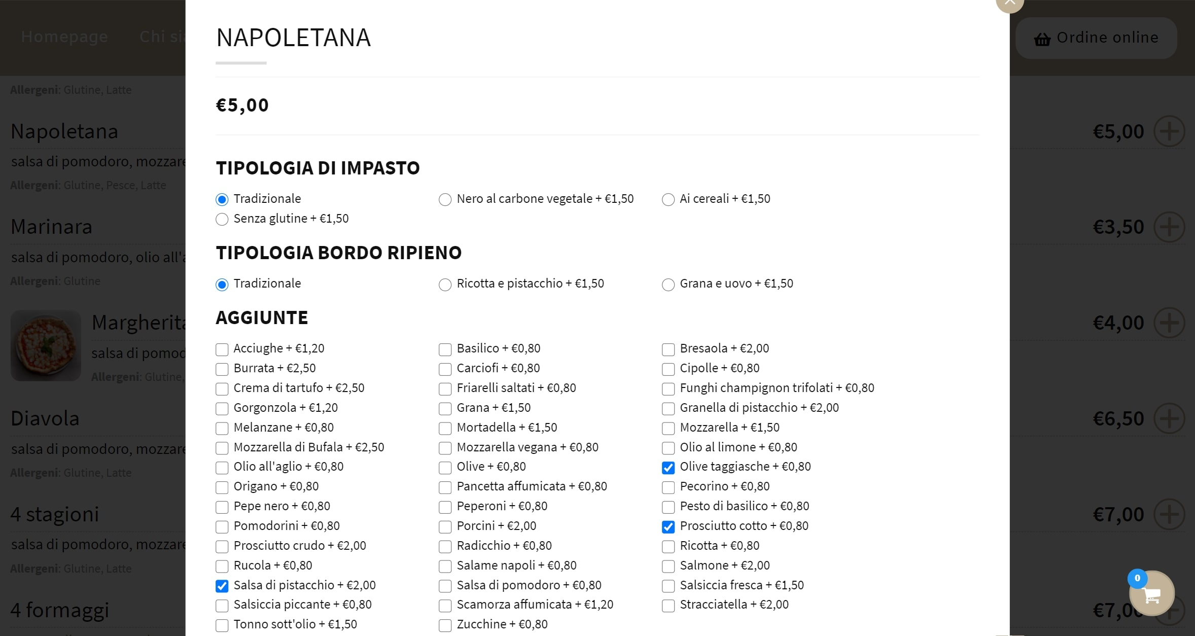 Gusti Sfiziosi — sito — foto 4