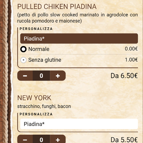 Pizzeria La Fata — progetto Contat — anteprima