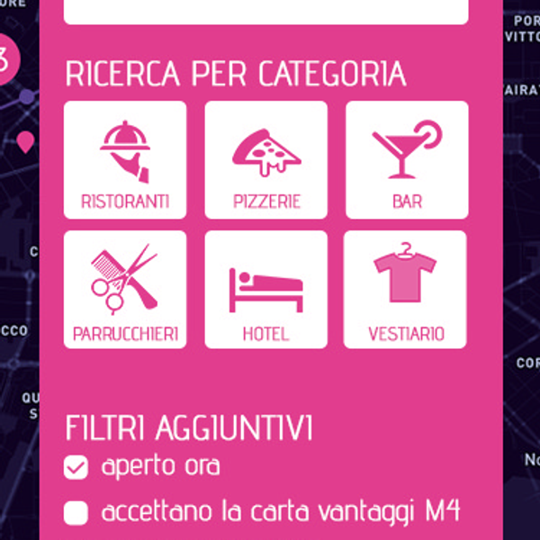 M4 Milano — app — progetto Contat