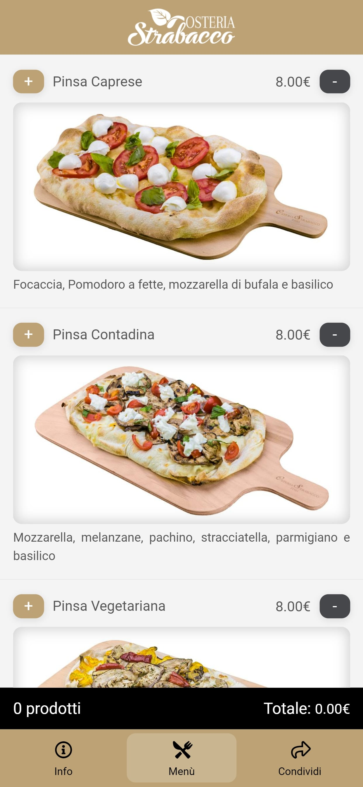 Osteria Strabacco — app — foto 4