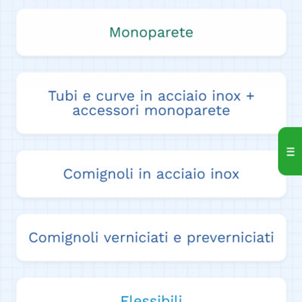 TecnoMetal — app — progetto Contat