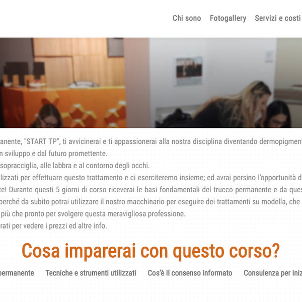 Dermamente Sanremo — progetto Contat — anteprima