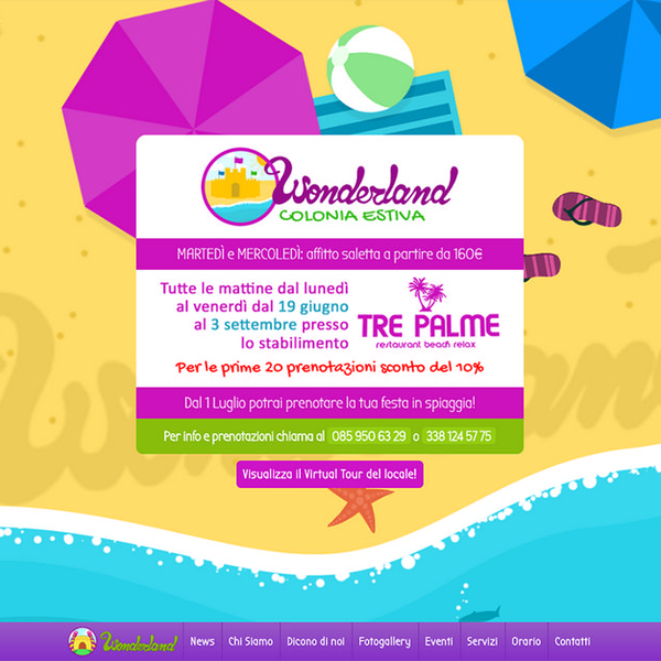 Wonderland — progetto Contat