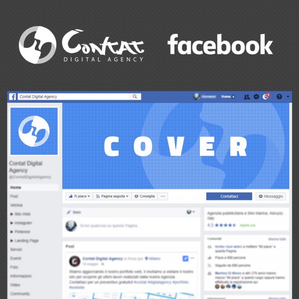 cover facebook page custom personalizzata