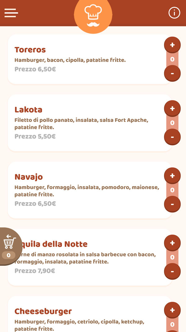 App per ristoranti, bar e locali | Ordina la tua! Funziona su Android e iOS 9